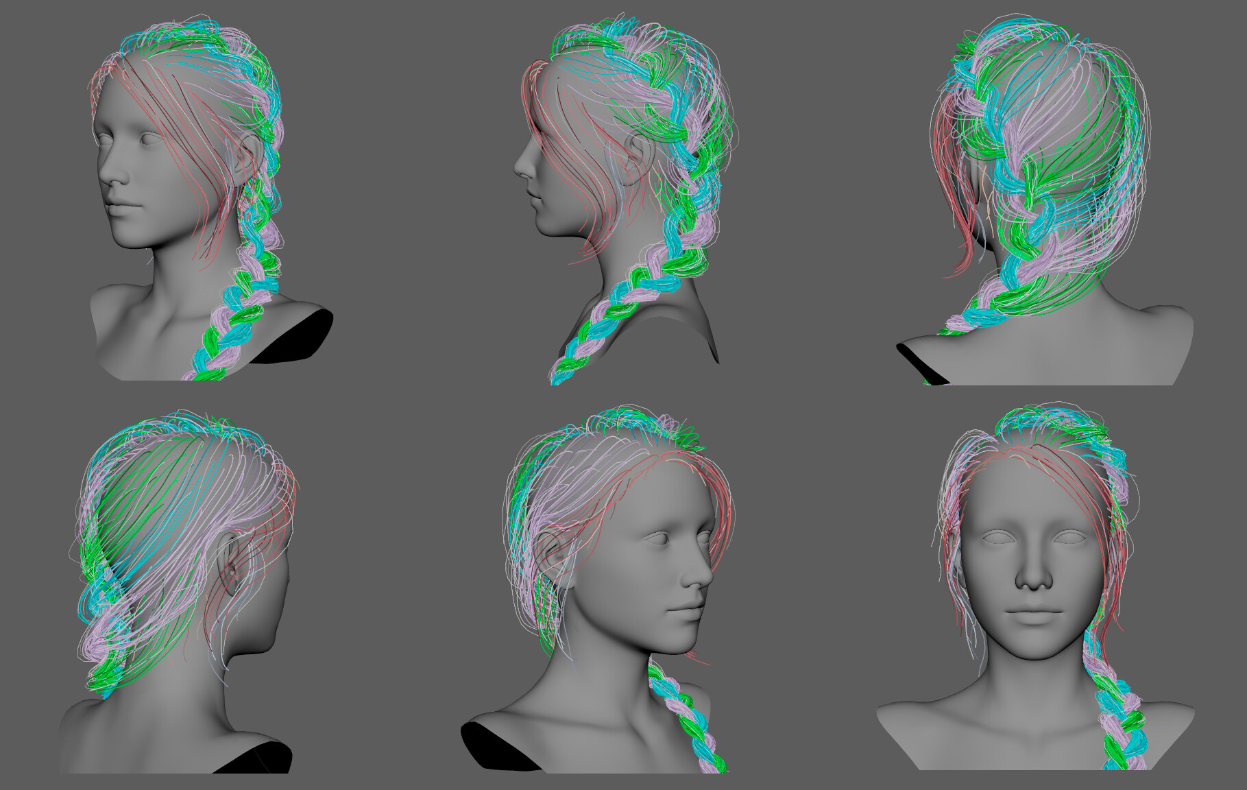 Creating Hair Cards in ZBrush  YouTube
