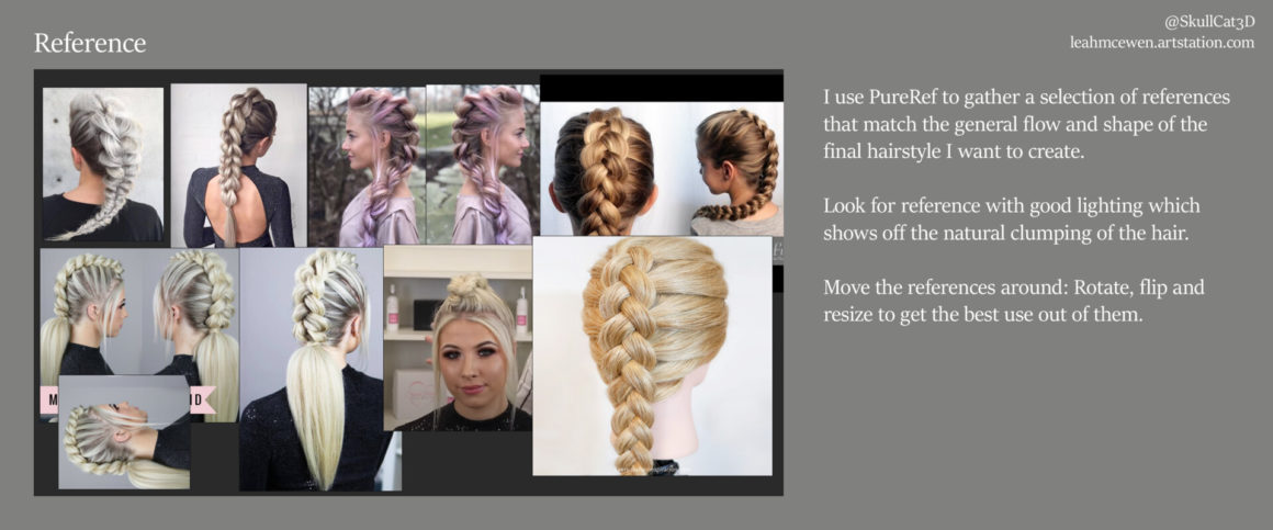 CG braiding technique