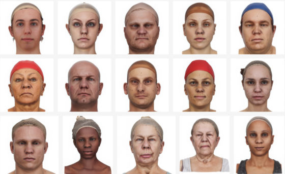 Head scan, Raw, More than 500, characters