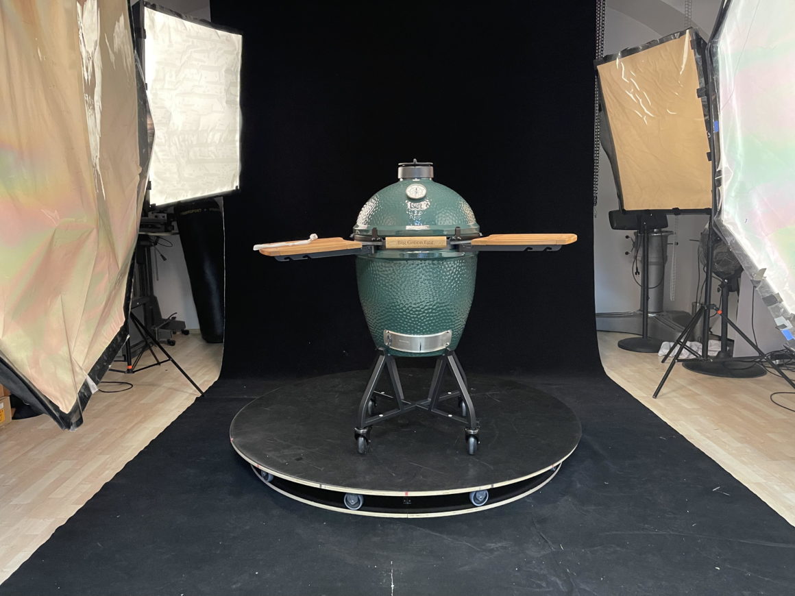 Big Green EGG in our Prague Studio