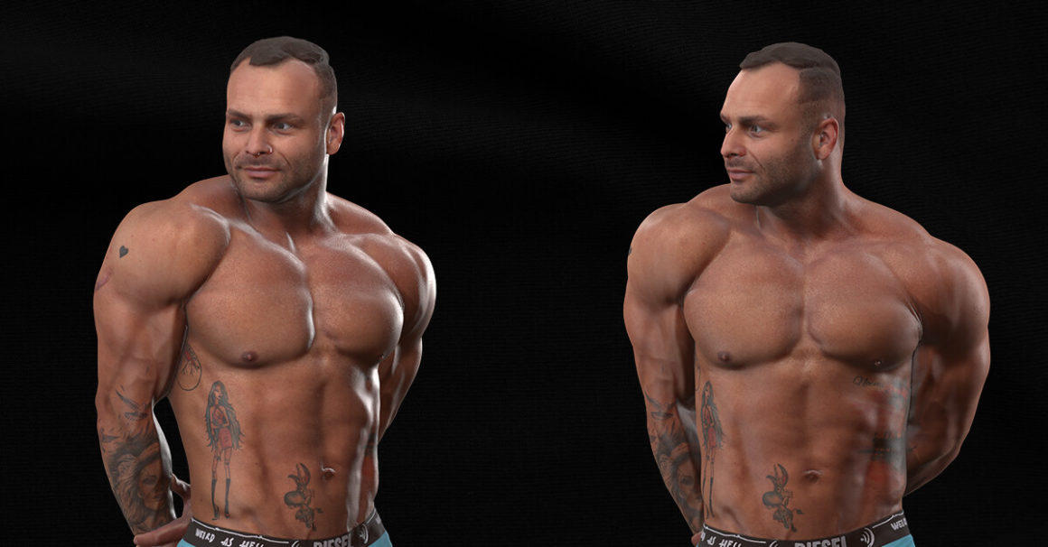 A preview of Garrott's clean body scan