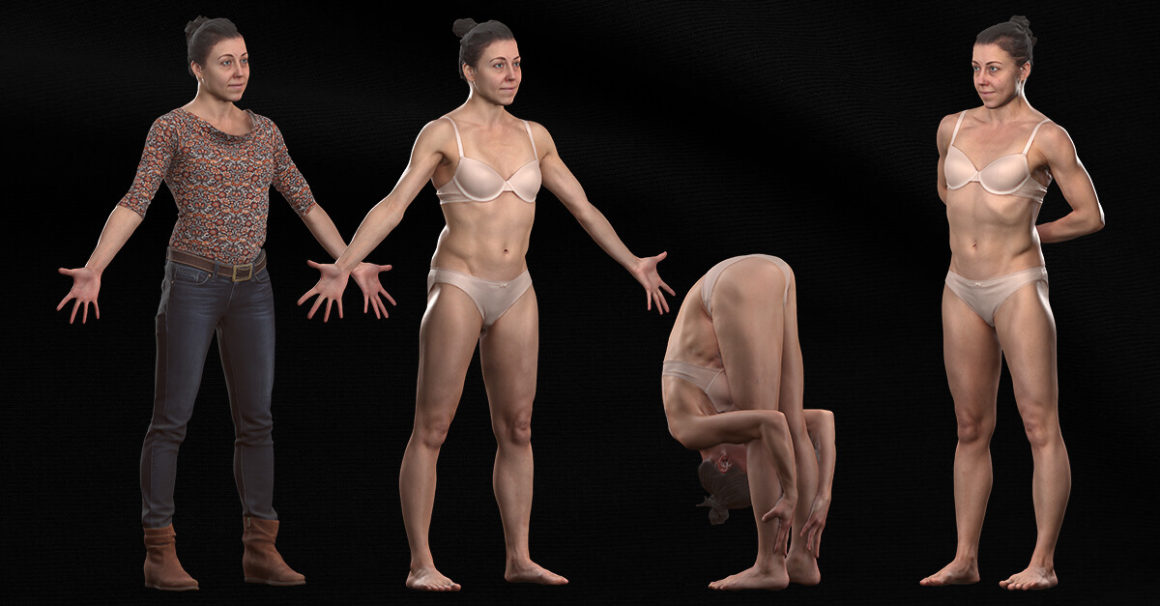 A preview of several Hanane clean body scans