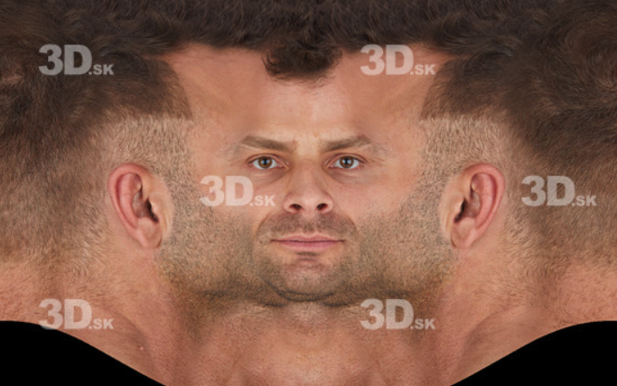 Premade Head texture of Garrott