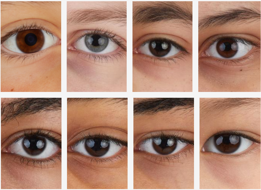 Kids hd eyes textures in low resolution