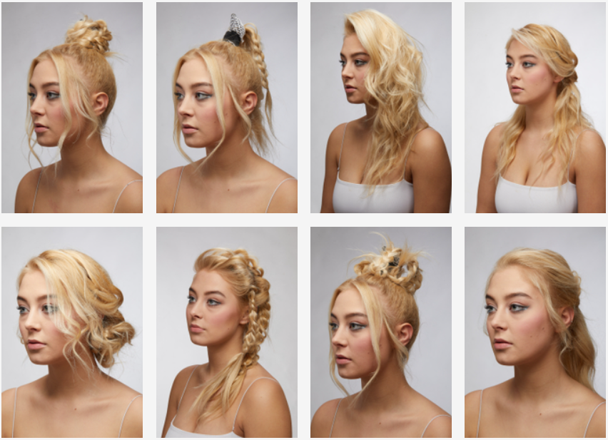 Anneli hair photo references preview