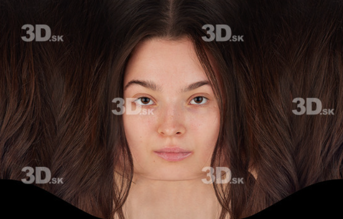 Head texture in low resolution 