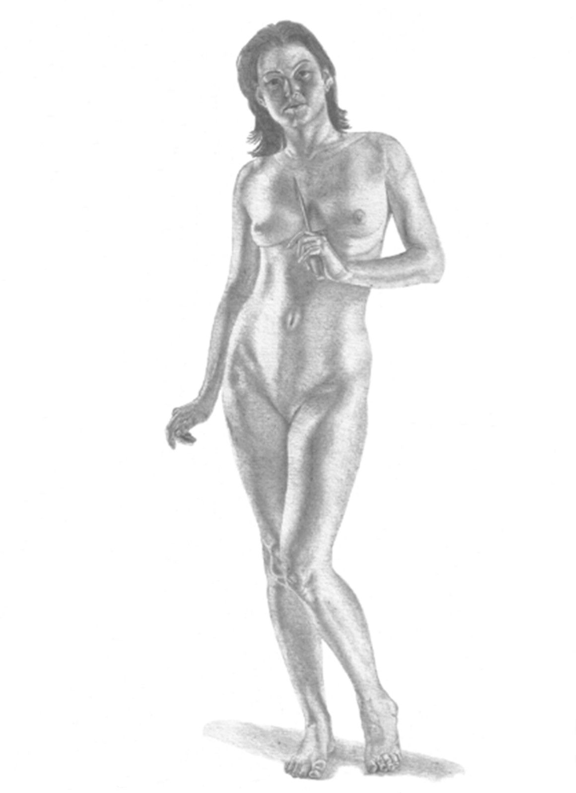 A drawn model of Ludmila