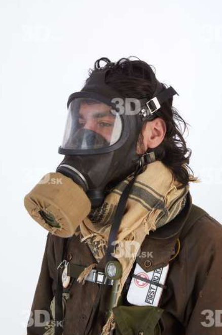 Cody Miles Gas Mask photo set